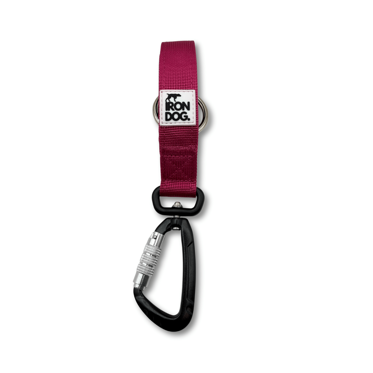Irondog® Pivot Carabiner Clip Lead – 1.5m - BUDDYBOTTLE